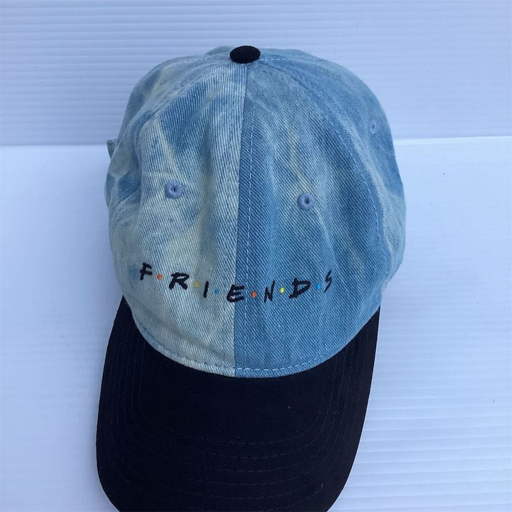 Friends TV Show Denim Baseball Cap Unisex Adjustable Blue Hat